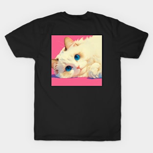 Cuddly Blue Gaze T-Shirt